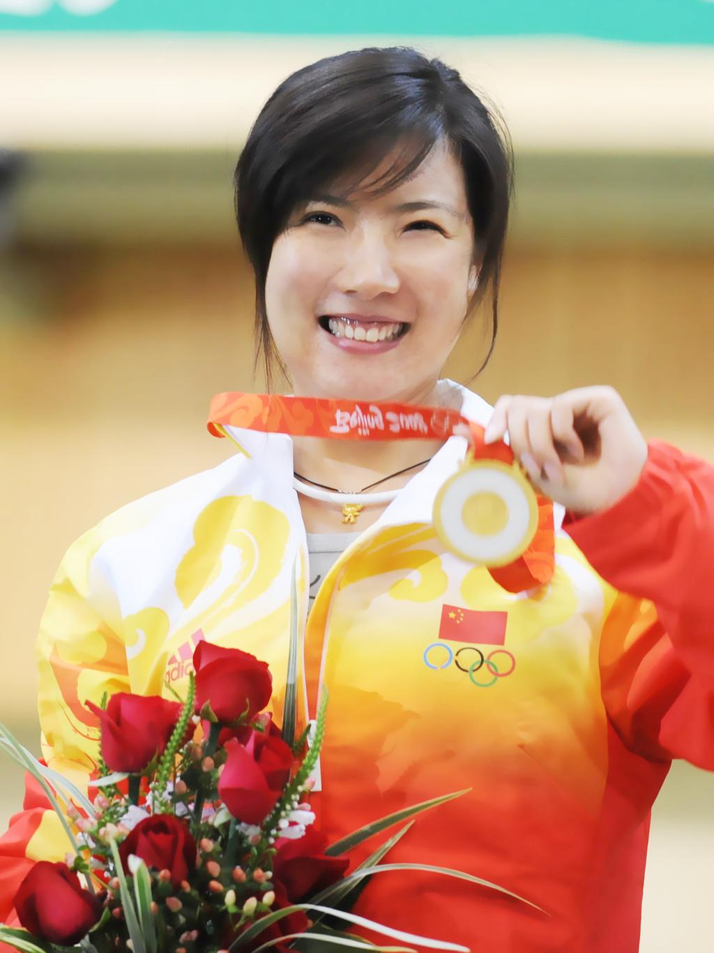 射击奥运冠军杜丽风采