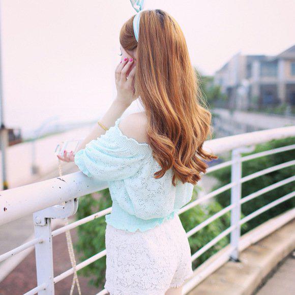 非主流女生背影