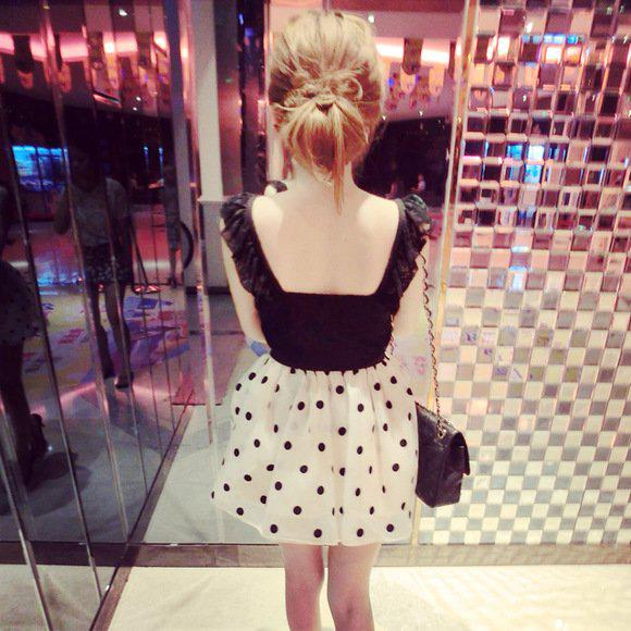 非主流女生背影