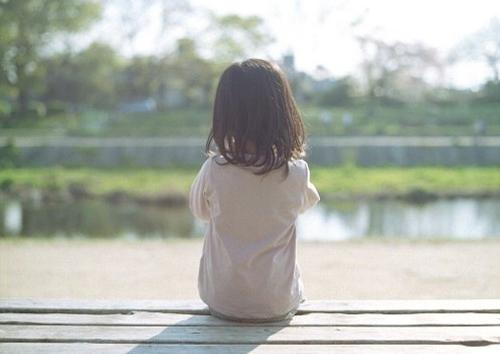 超唯美美女背影