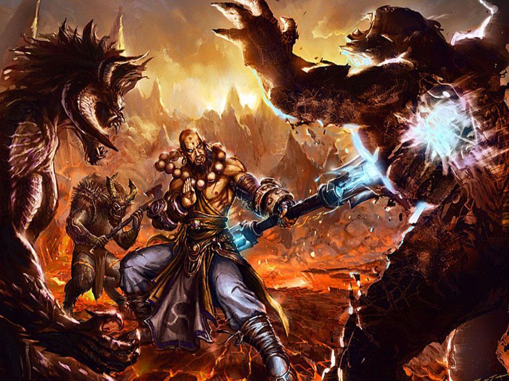 《暗黑破坏神3》插画