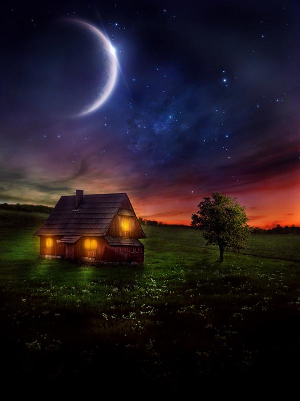 伤感幽静唯美图片