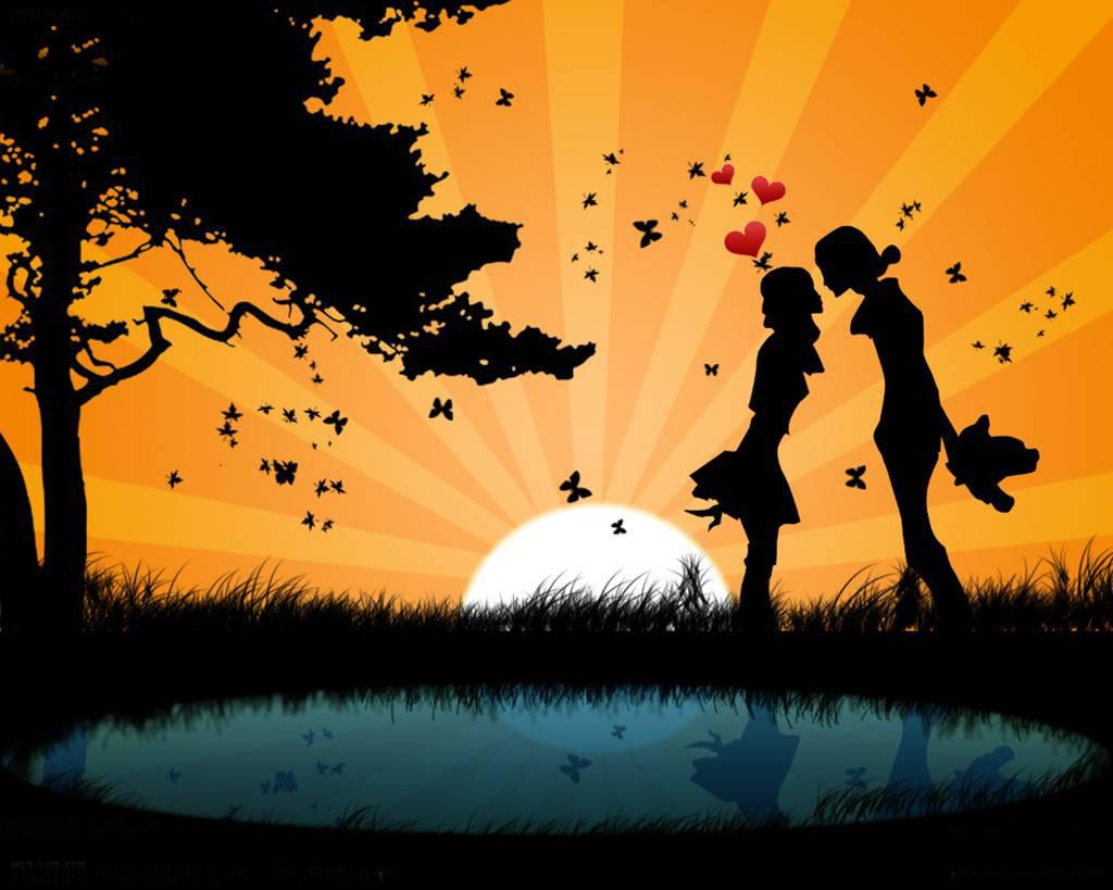 美丽的情人节祝福图片