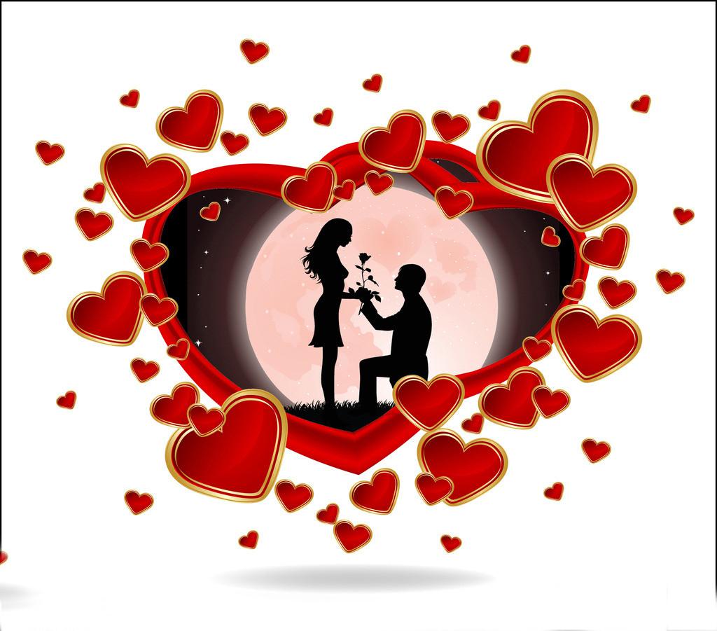 快乐情人节祝福图片