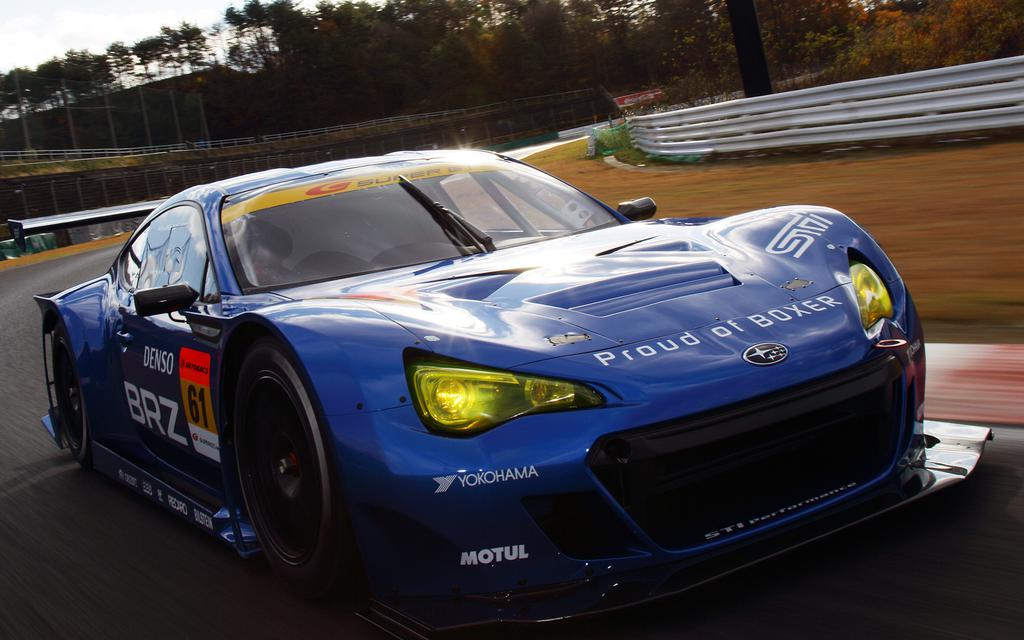 斯巴鲁BRZ汽车高清壁纸