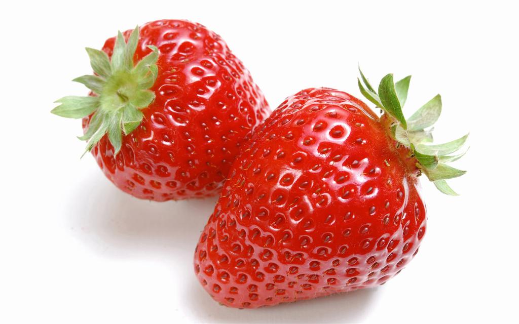 美味草莓电脑壁纸