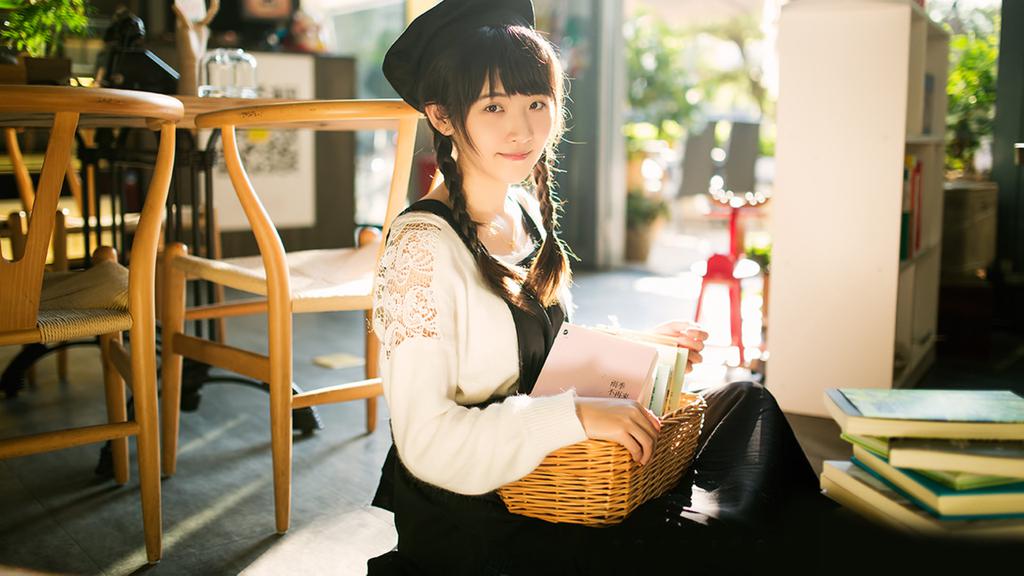 日系清纯萝莉小美女高清壁纸