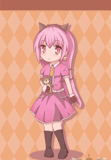 小萝莉宠物熊漫画图片