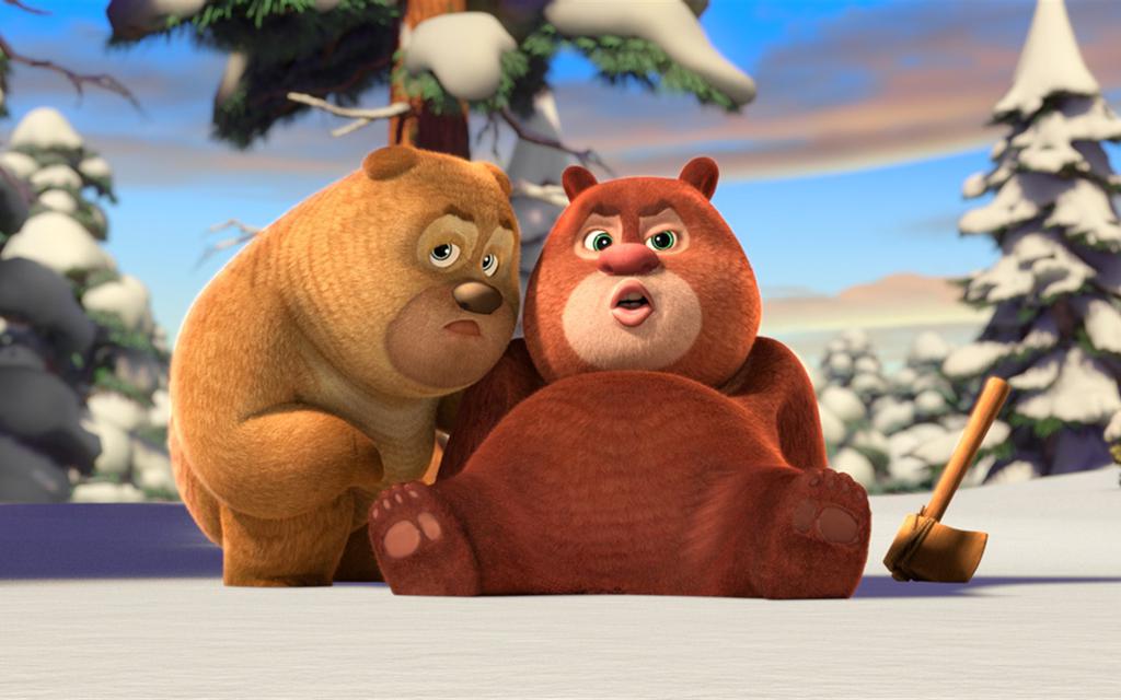 熊出没之雪岭熊风壁纸