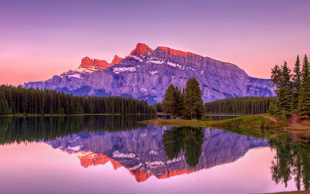 山川自然美景桌面壁纸