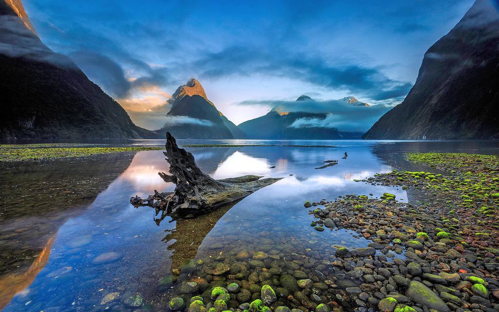 山川自然美景桌面壁纸