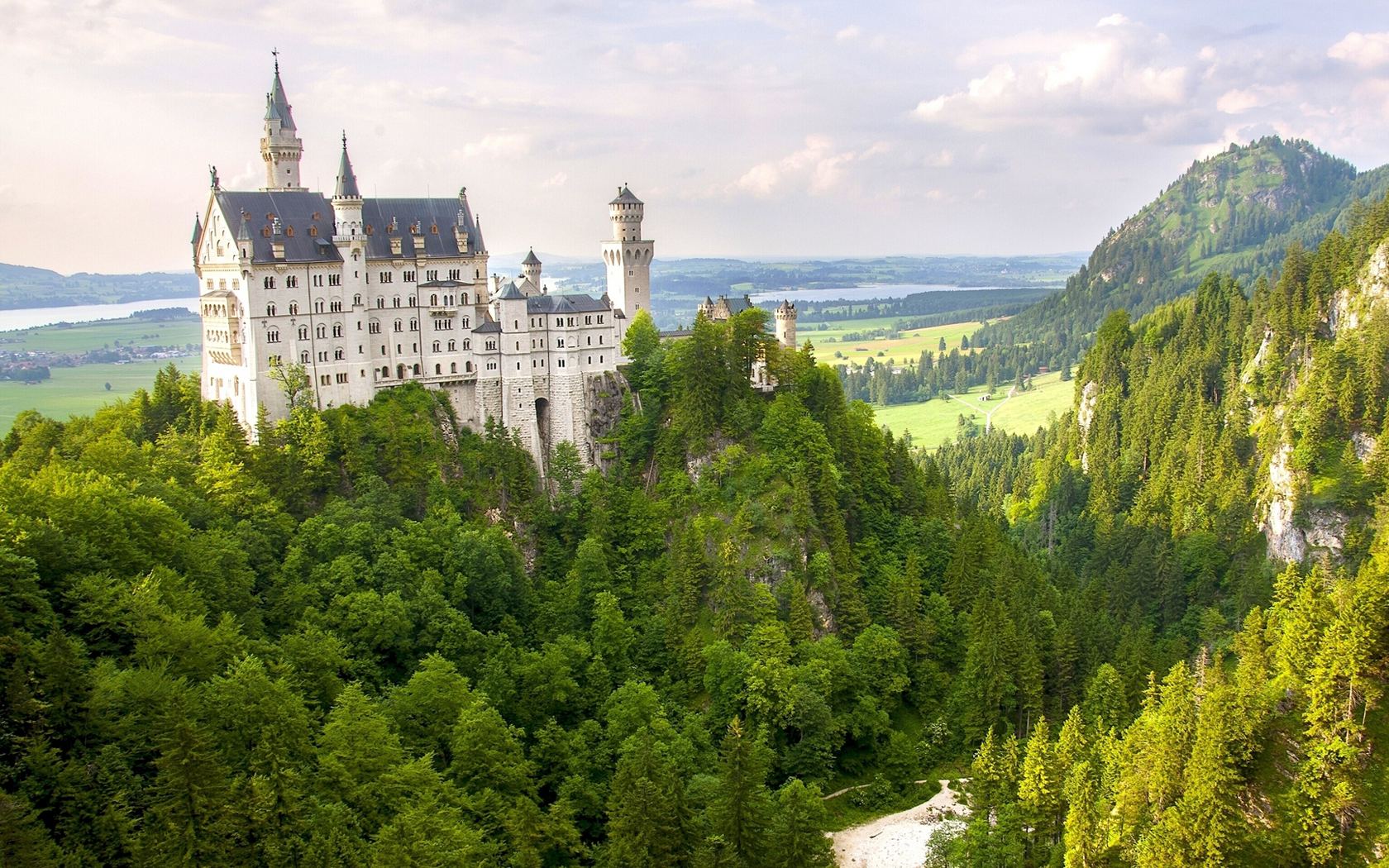 欧洲新天鹅堡高清电脑壁纸