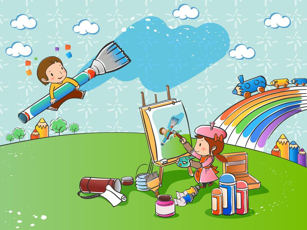 无忧童年卡通壁纸