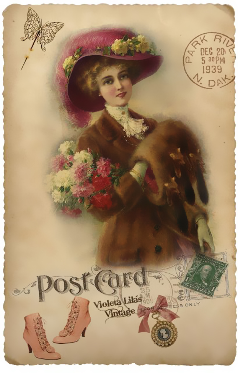 diy复古风格素材图片