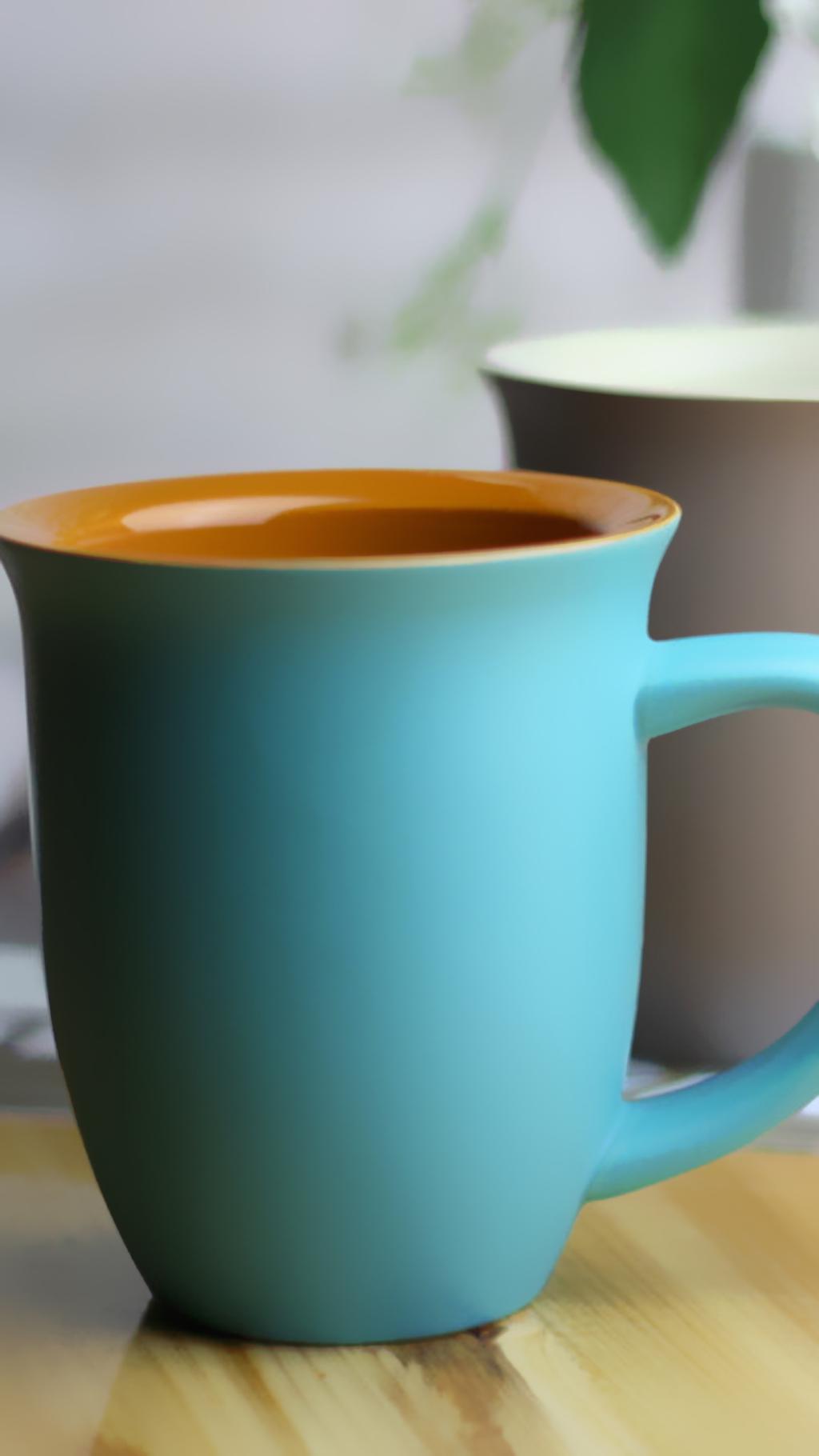 咖啡杯唯美意境手机壁纸