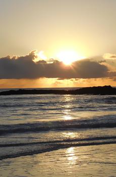 唯美夕阳高清风景手机壁纸-1