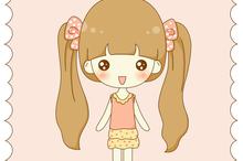 可爱鬼小妞超萌图片