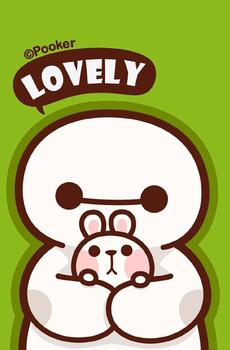 iPhone6大白机器人手机壁纸-4