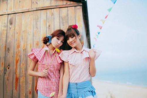 清新闺蜜意境图片