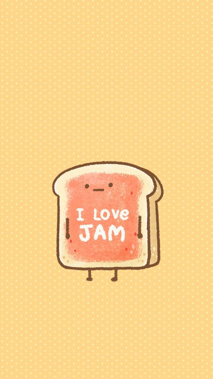 创意插画可爱卡通手机壁纸