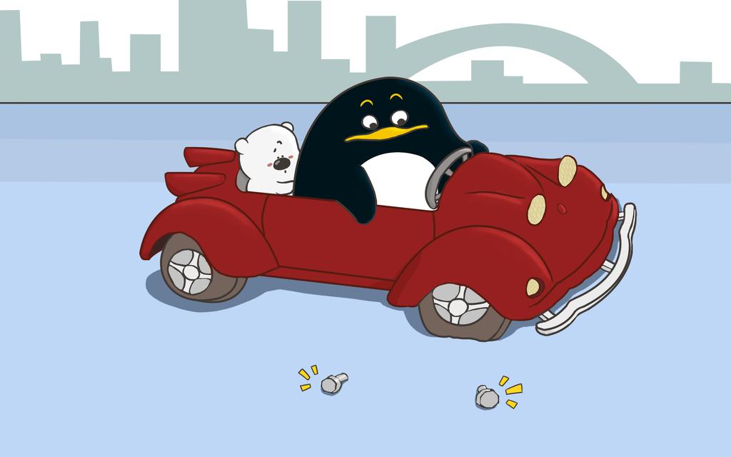 小囧熊卡通动漫壁纸