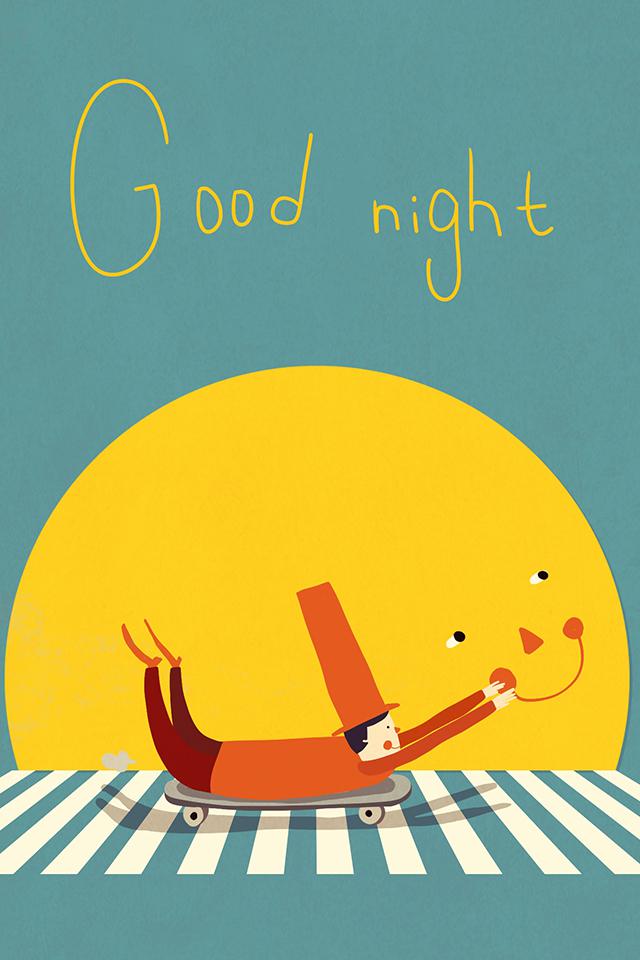 唯美晚安心语手机壁纸