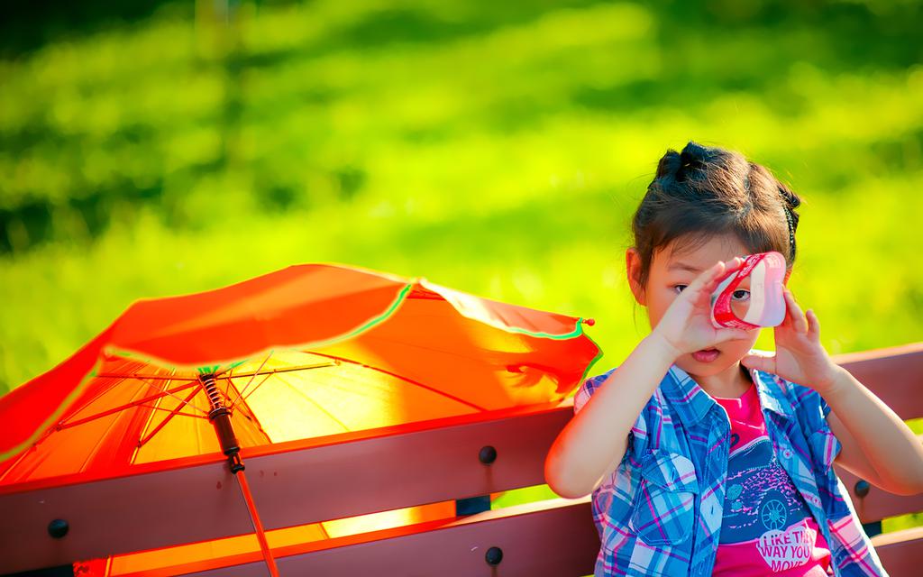 夏天温暖阳光风景壁纸
