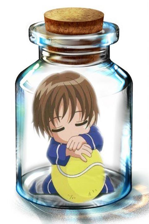 萌物们快到瓶子里来可爱手机壁纸