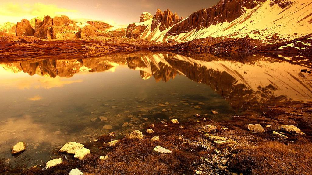 优雅清新的自然美景桌面壁纸