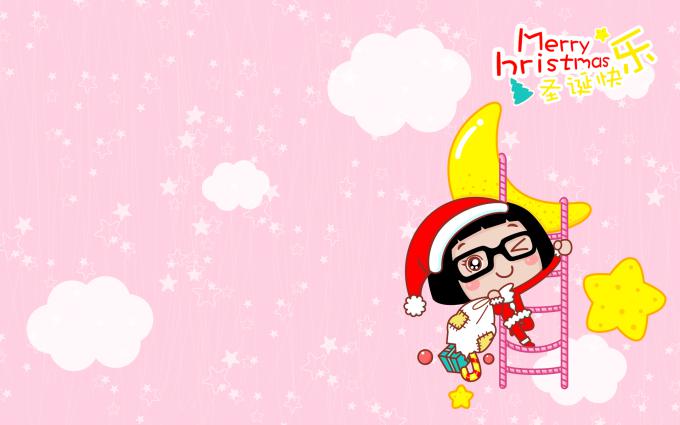 卡通弯月亮图片