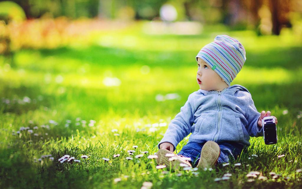 天真烂漫的儿童摄影电脑壁纸