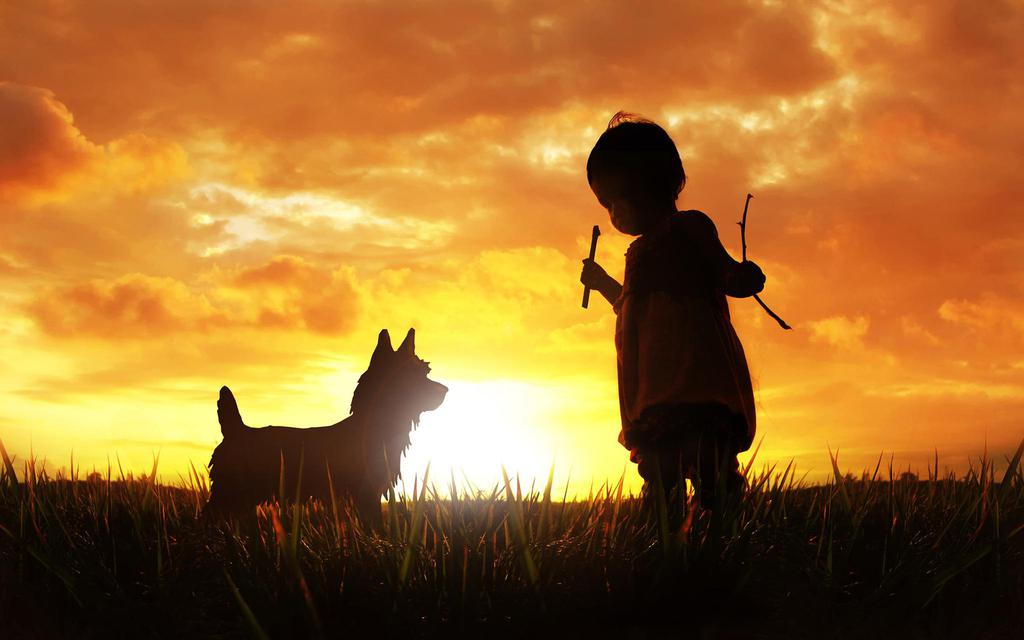 天真烂漫的儿童摄影电脑壁纸