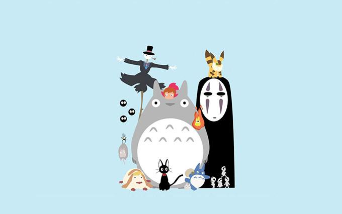 宫崎骏动漫系列萌图头像图片