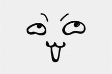 可爱超萌表情符号简笔画图片