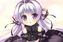 动漫女生萌图图片