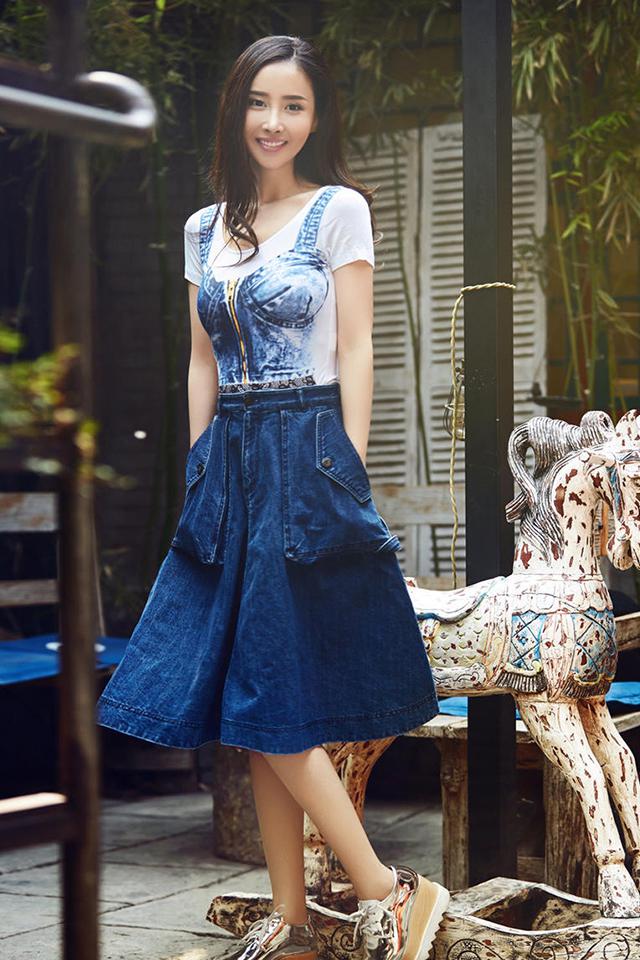 王若心春意写真手机壁纸