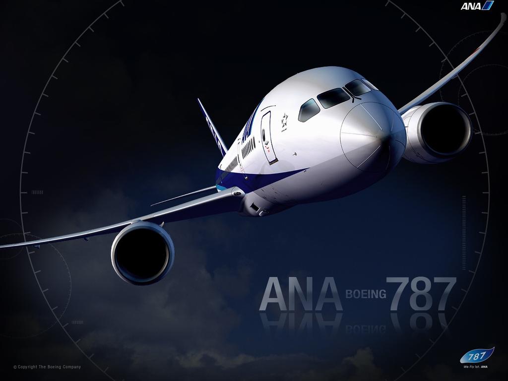 波音787梦想飞机壁纸