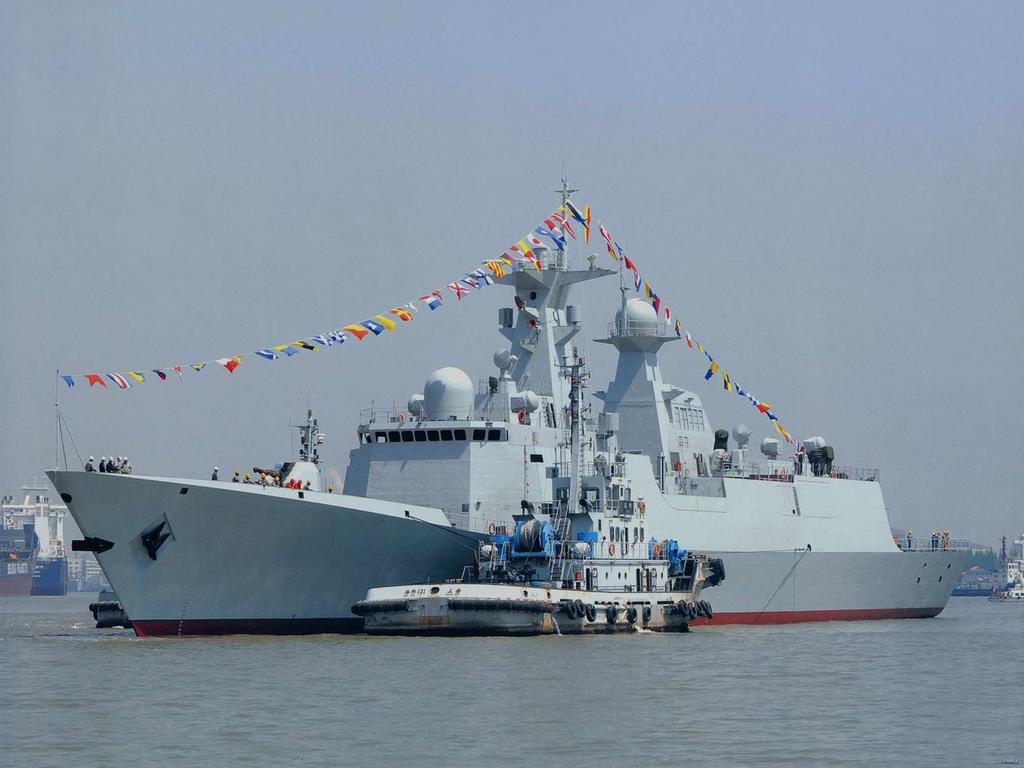 中华海军神盾舰壁纸