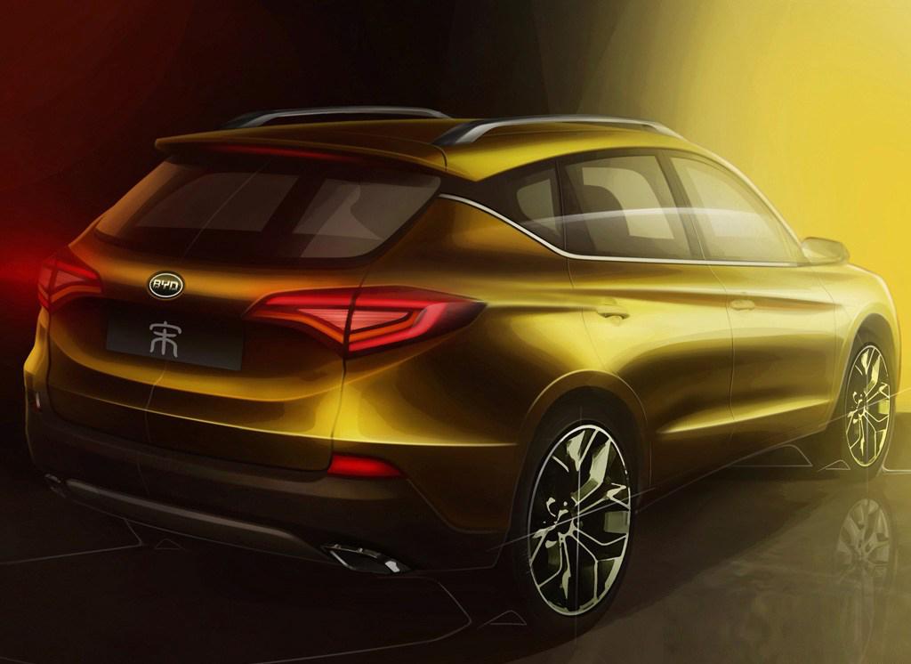 2015上海车展之比亚迪宋图片