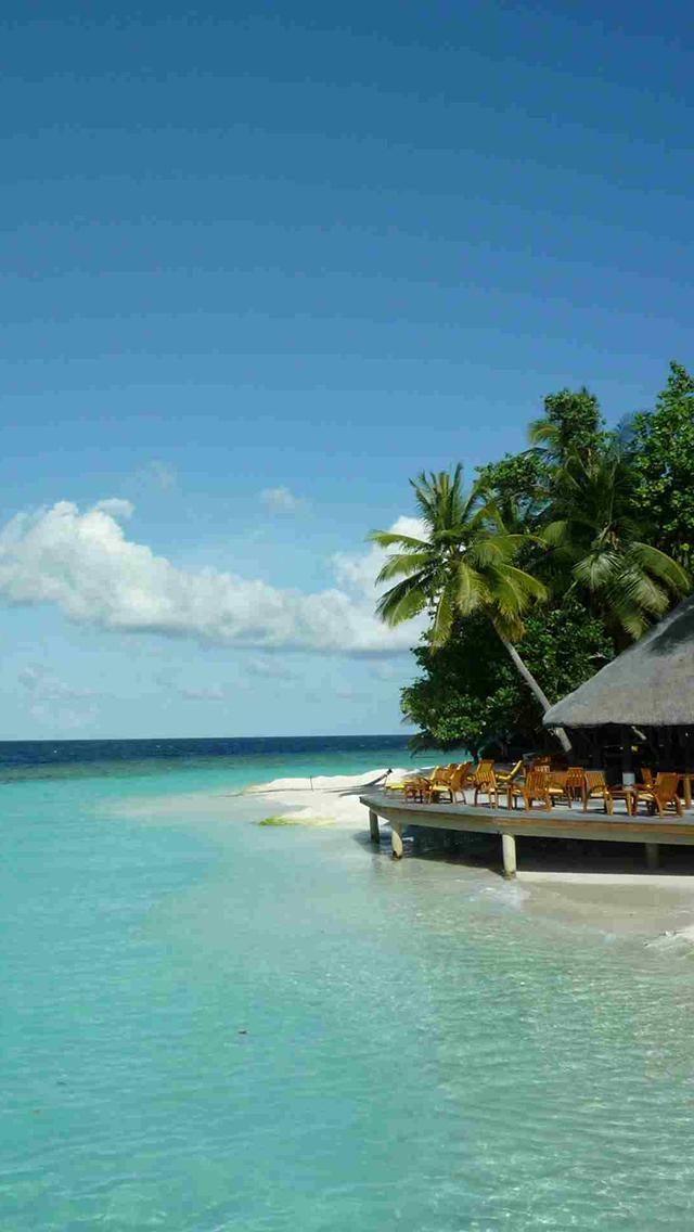 塔西提岛风景手机壁纸