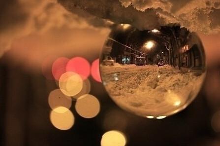 晚安心语唯美图片