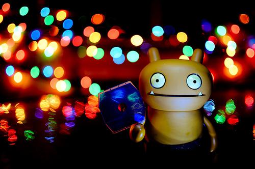 霓虹灯的夜晚图片