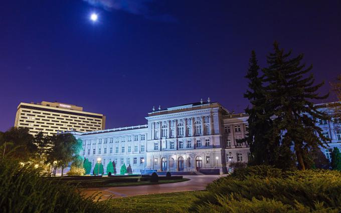 欧洲克罗地亚唯美夜晚图片