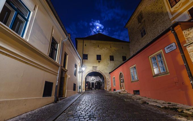 欧洲克罗地亚唯美夜晚图片