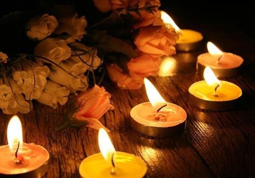 唯美夜晚光影图片