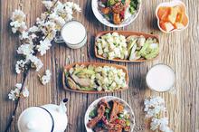 早安早餐日记唯美图片