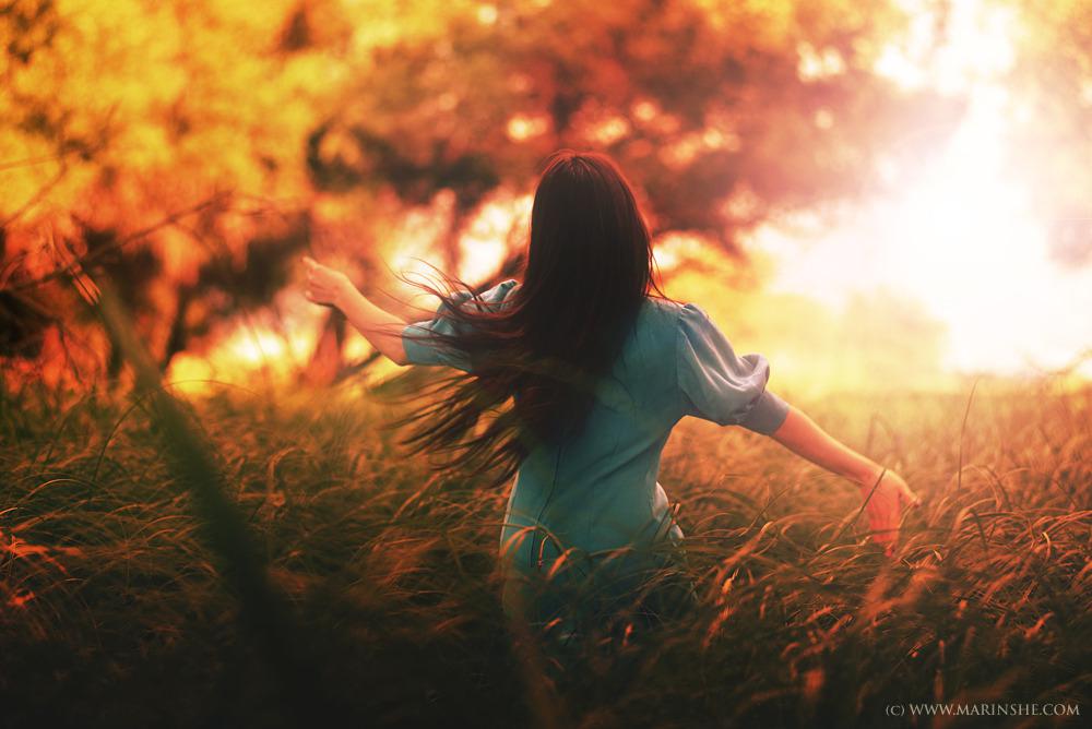 优雅浪漫的魔力人像图片