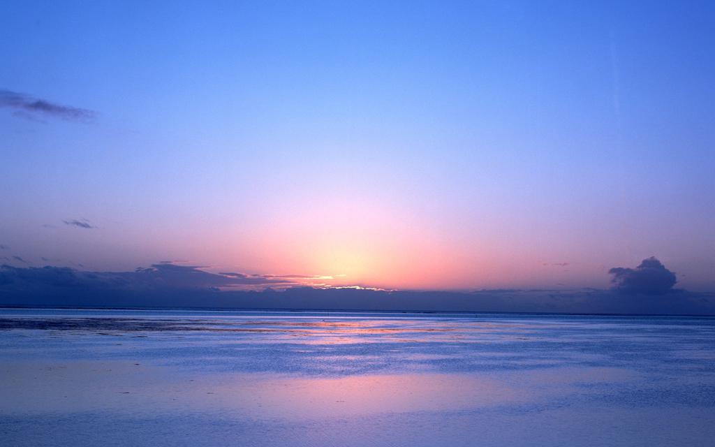 日出沧海壁纸