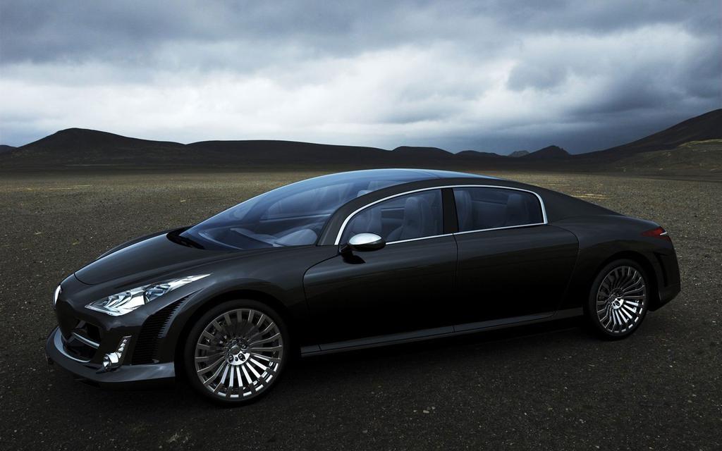 标致908 RC概念车桌面壁纸