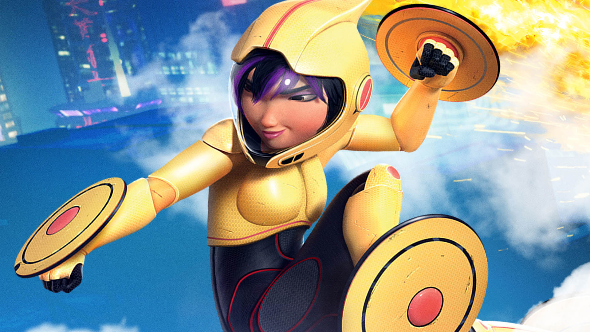 超能陆战队影视壁纸